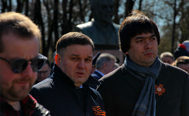 Сергей Перминов поздравил с Днем защитника Отечества двух ветеранов из Гатчины