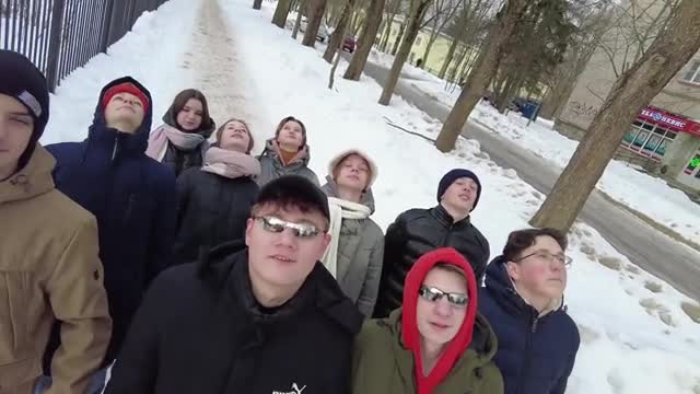 Школьники Сельцовской СОШ в Тосненском районе сняли клип о безопасности на дорогах