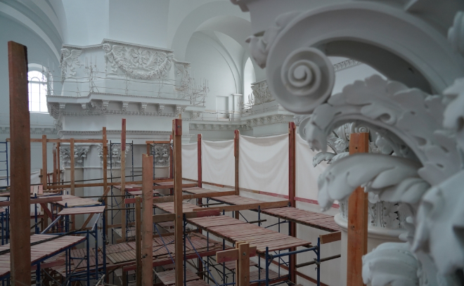В 2022 году закончится реставрация Смольного собора