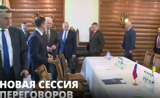 Очередная встреча российской и украинской
делегаций запланирована на 14 марта