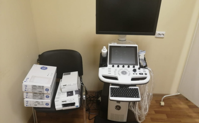 Новый аппарат УЗИ появился в поликлинике Никольского