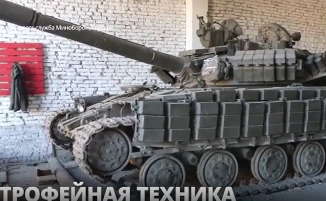 Минобороны опубликовало кадры
захваченного в Киевской области вооружения националистических
батальонов и ВСУ