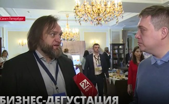 Белорусские производители представляют свою продукцию на
продовольственном форуме в Петербурге