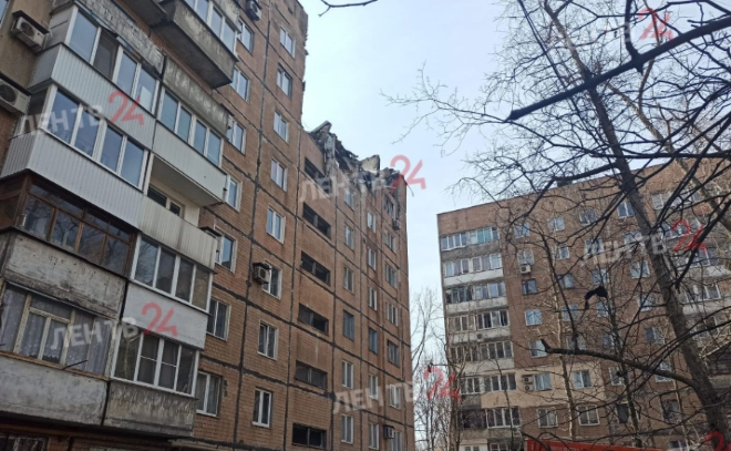 В Донецке снаряд попал в многоэтажный дом, есть погибшие