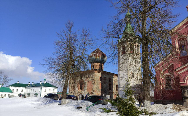 В Старой Ладоге осмотрели состояние объектов культурного наследия на территории Никольского монастыря