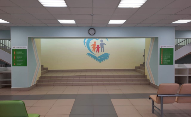 В Волхове завершилась реновация детской поликлиники
