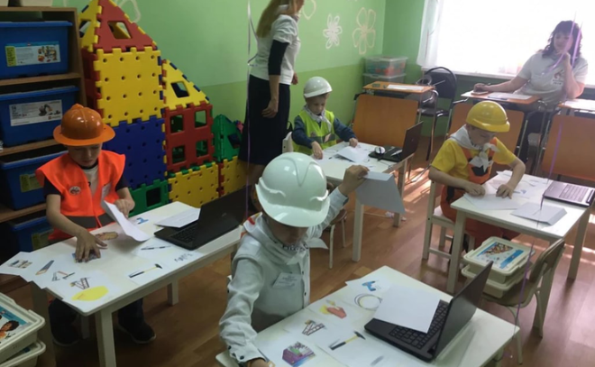 Юные ленинградцы участвуют в региональном чемпионате BabySkills