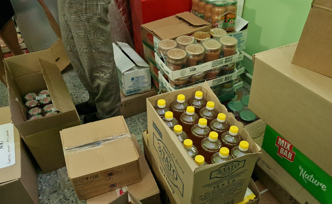 Жители Лодейнопольского района отправили на Донбасс порядка 700 кг гуманитарной помощи