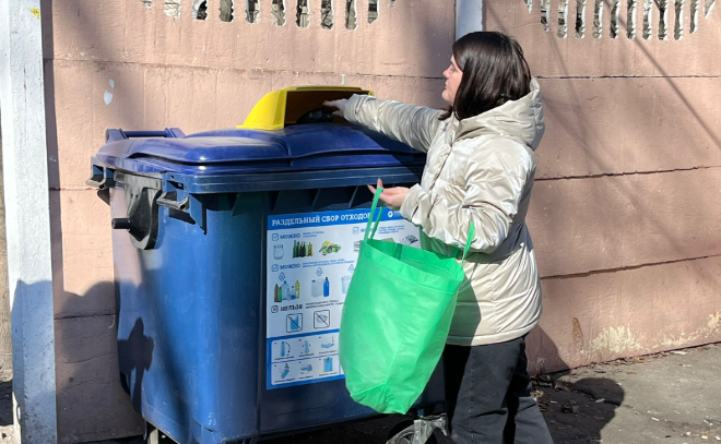 В трех районах Петербурга стартовал пилотный проект по раздельному сбору отходов