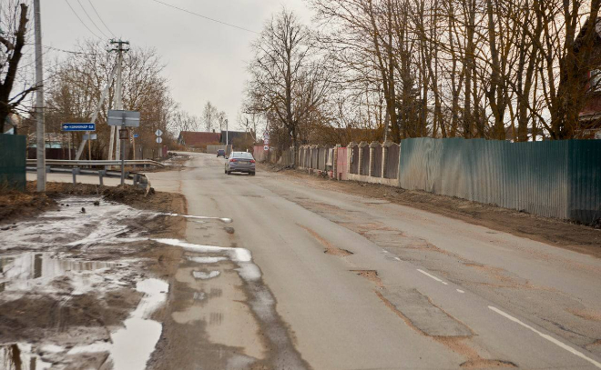 Красносельское шоссе в мае ждет ремонт