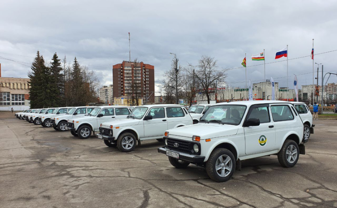 Ленинградские лесники получили 28 новых авто