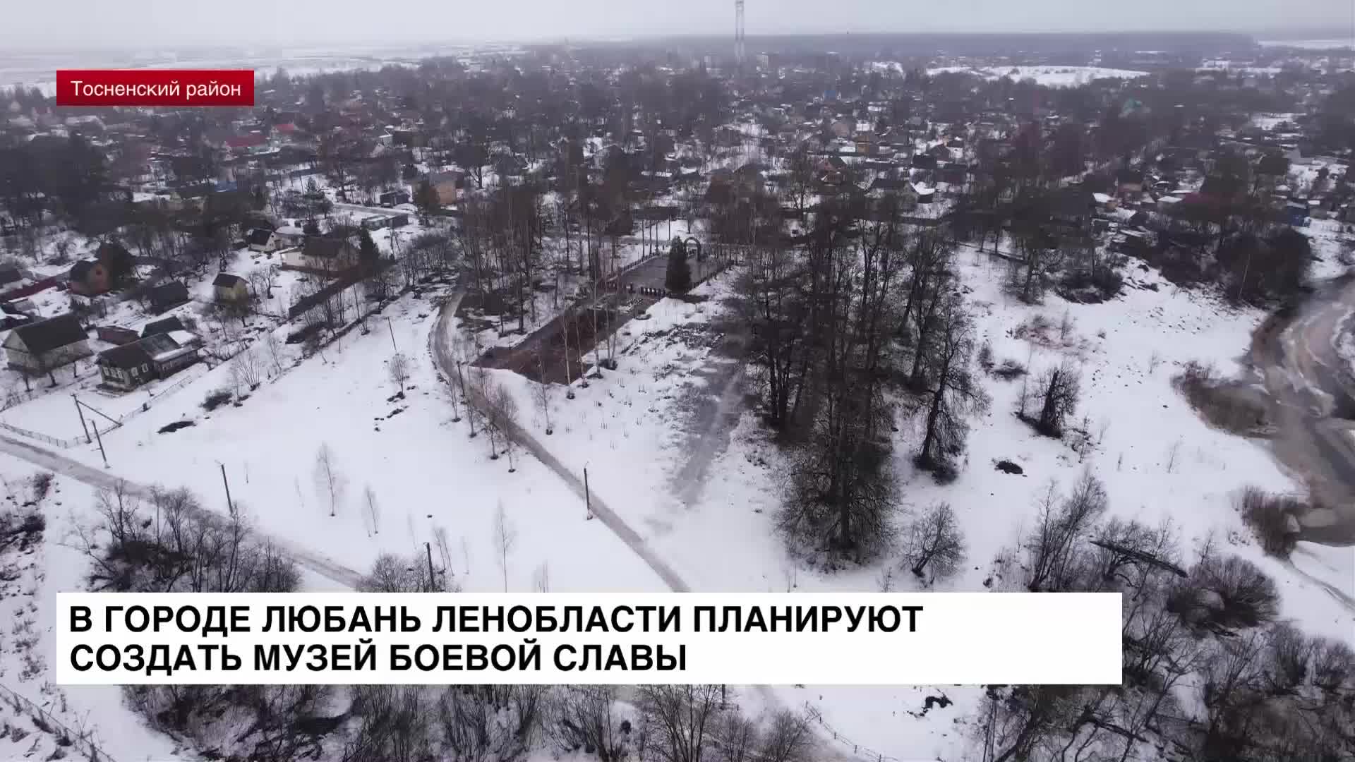 В городе Любани в Ленобласти планируют создать Музей боевой славы